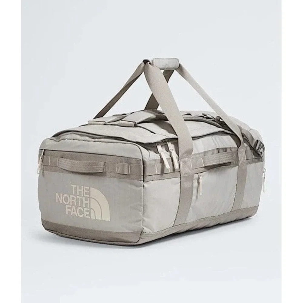 The North Face Base Camp Voyager Duffel Backpack 62L Soapstone NWT MSRP: $170